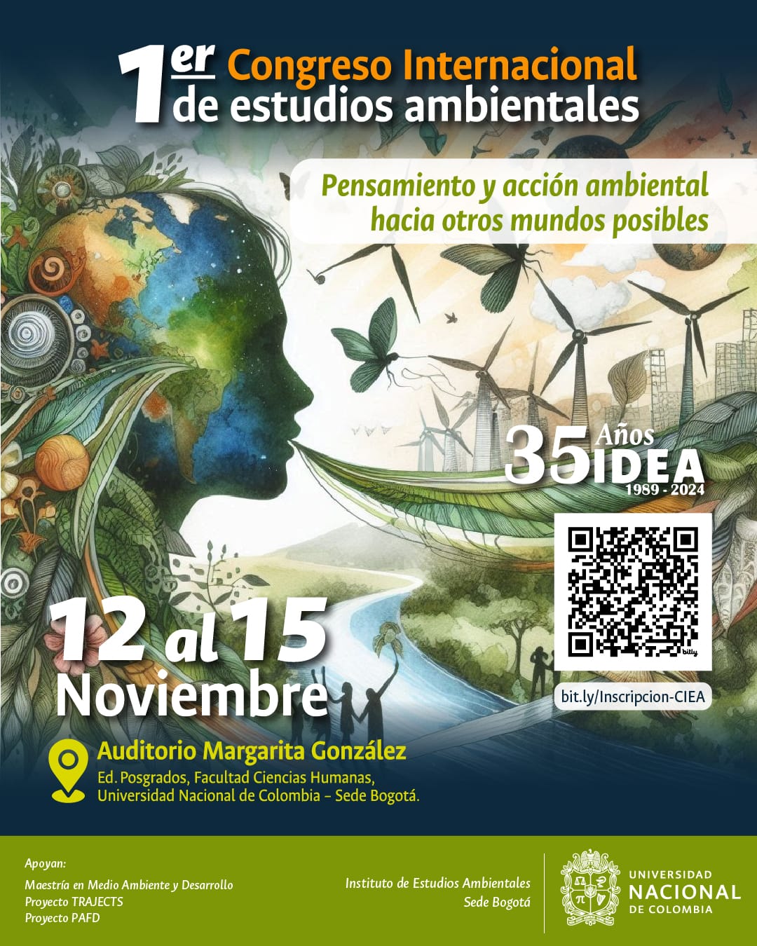 1er Congreso Internaional de Estudios Ambientales  - Celebraci√≥n 35 a√±os del IDEA