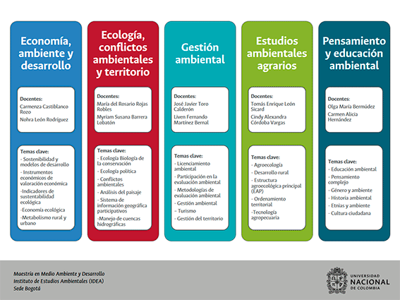 IDEA/UN - Líneas de Investigación